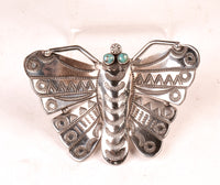 Navajo Sterling Silver Butterfly Pin