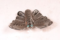 Navajo Sterling Silver Butterfly Pin