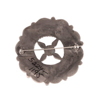 Zuni Pueblo Turquoise Pin