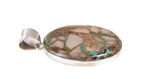 Navajo Boulder Royston Turquoise Pendant