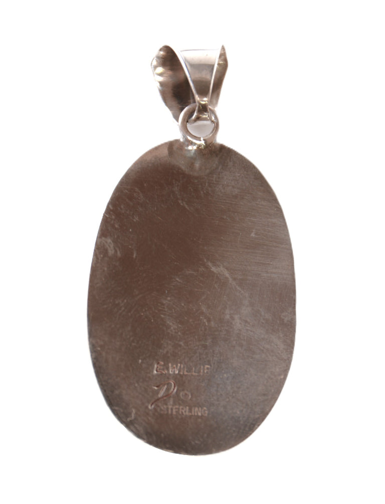 Navajo Boulder Royston Turquoise Pendant