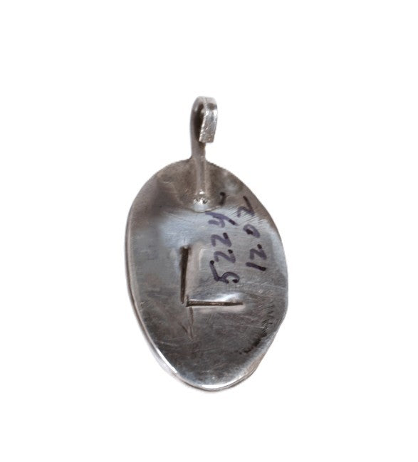 Navajo Sterling Silver and Turquoise Pendant
