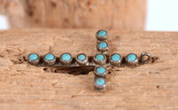 Zuni Pueblo Cross Pendant