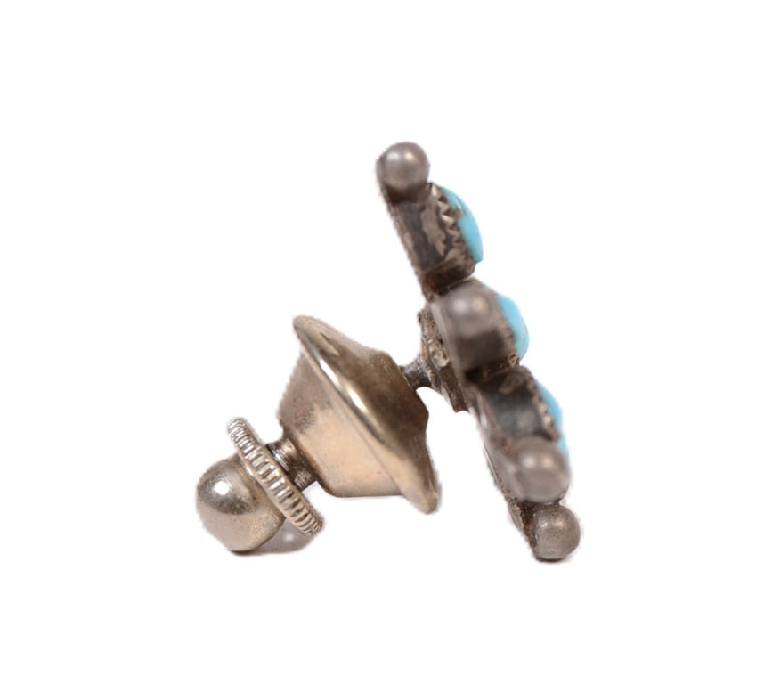 Zuni Pueblo Turquoise Tie Tack