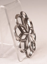 Navajo Sterling Silver Sand Cast Pin