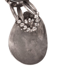 Hopi Pueblo Sterling Silver Overlay Necklace