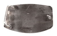 Hopi Pueblo Sterling Silver Belt Buckle Overlay By Victor Coochwytewa