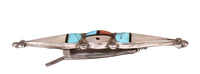 Zuni Pueblo Sunface Hair Barrette