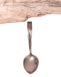 Navajo Sterling Silver Baby Spoon