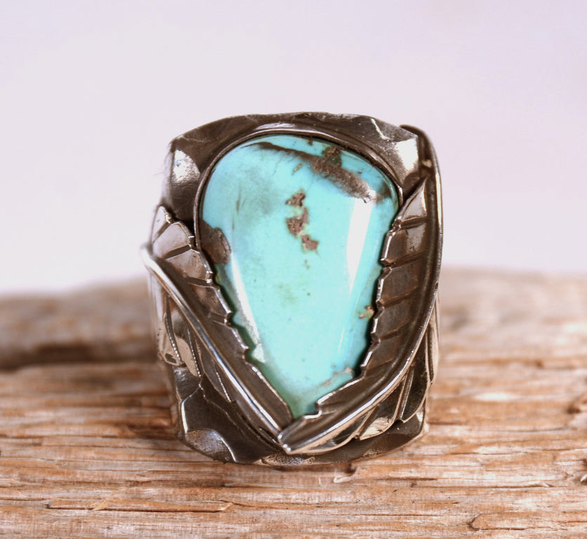 Navajo Blue Turquoise Ring