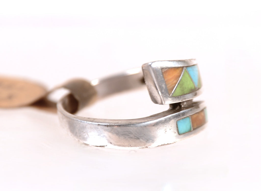 Navajo Inlay Multistone Ring
