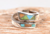 Navajo Inlay Multistone Ring