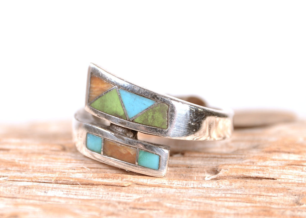 Navajo Inlay Multistone Ring