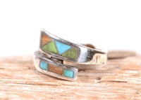Navajo Inlay Multistone Ring