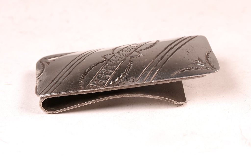 Navajo Sterling Silver Money Clip