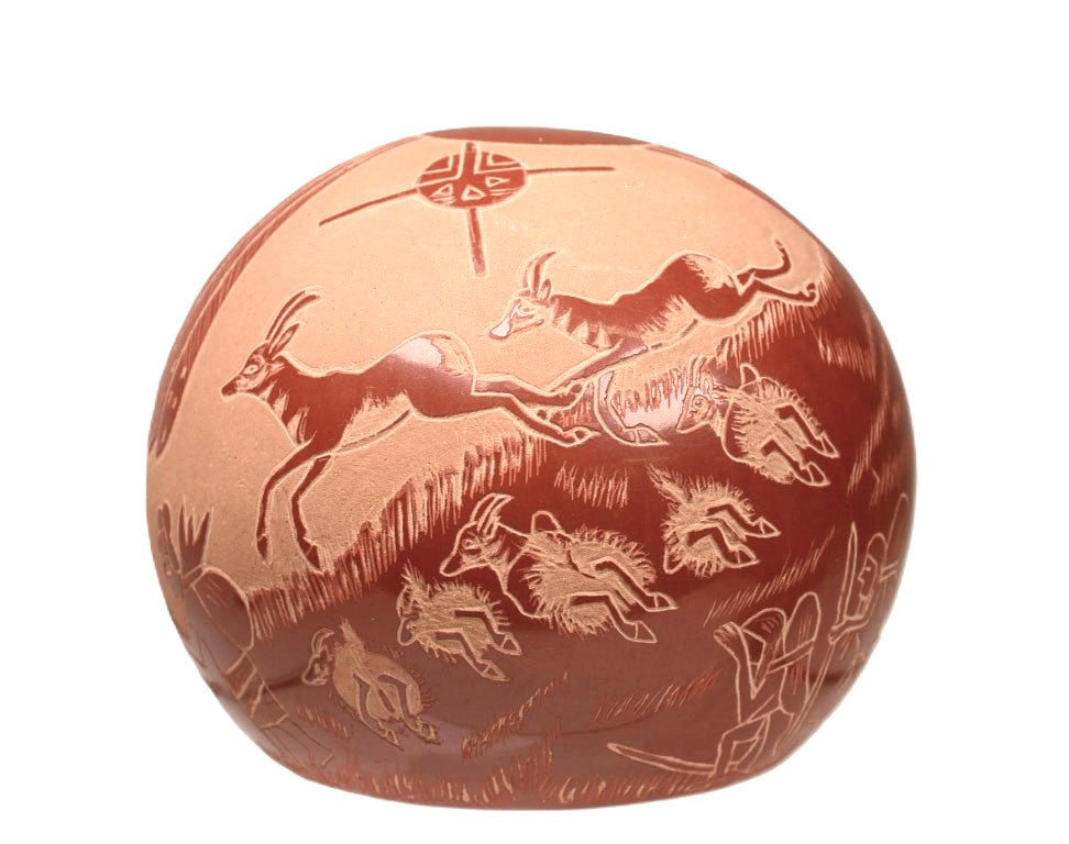 Santa Clara Pueblo Pottery By Camillo Sunflower Tafoya