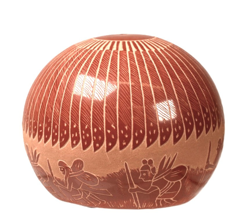 Santa Clara Pueblo Pottery By Camillo Sunflower Tafoya