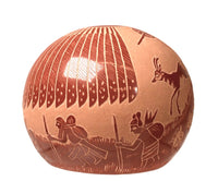 Santa Clara Pueblo Pottery By Camillo Sunflower Tafoya
