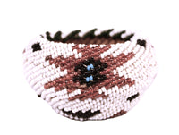 Paiute Coiled Fully Beaded Willow Basket