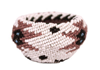 Paiute Coiled Fully Beaded Willow Basket