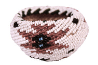 Paiute Coiled Fully Beaded Willow Basket