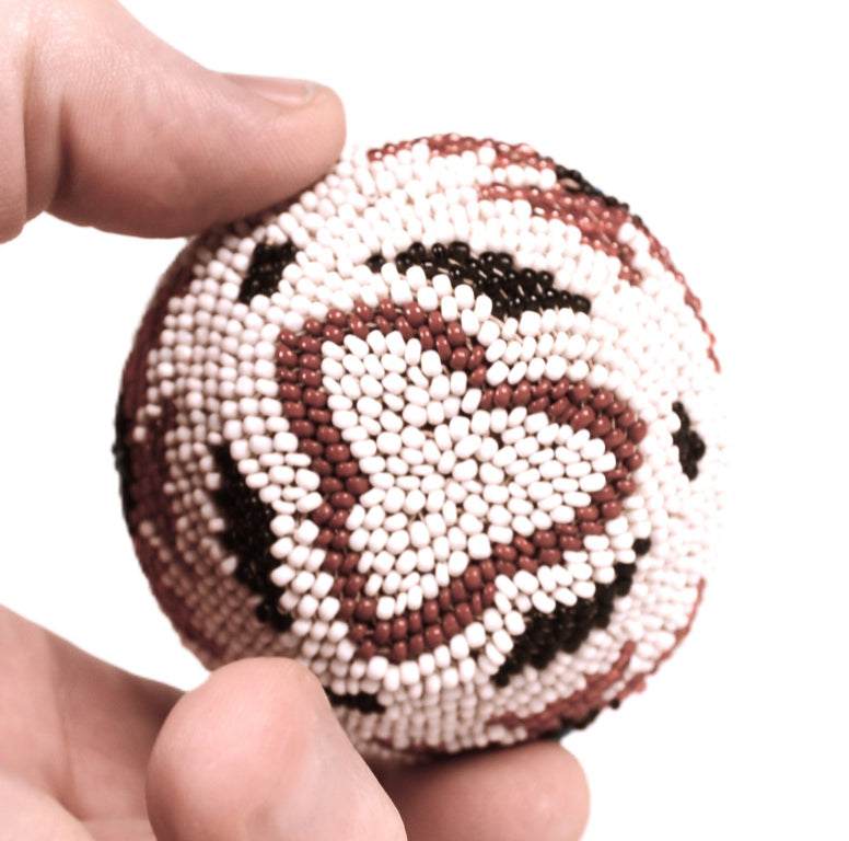 Paiute Coiled Fully Beaded Willow Basket