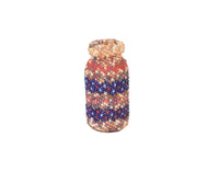 Paiute Multi Colored Beaded Glass Jar