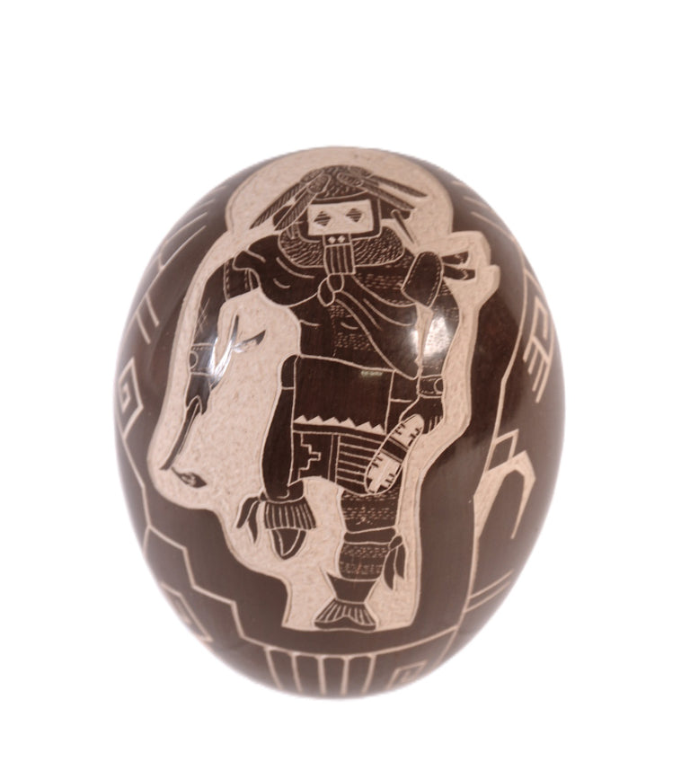 Hopi Pueblo Seed Jar Pottery By Carla Nampeyo & Reuel Claw