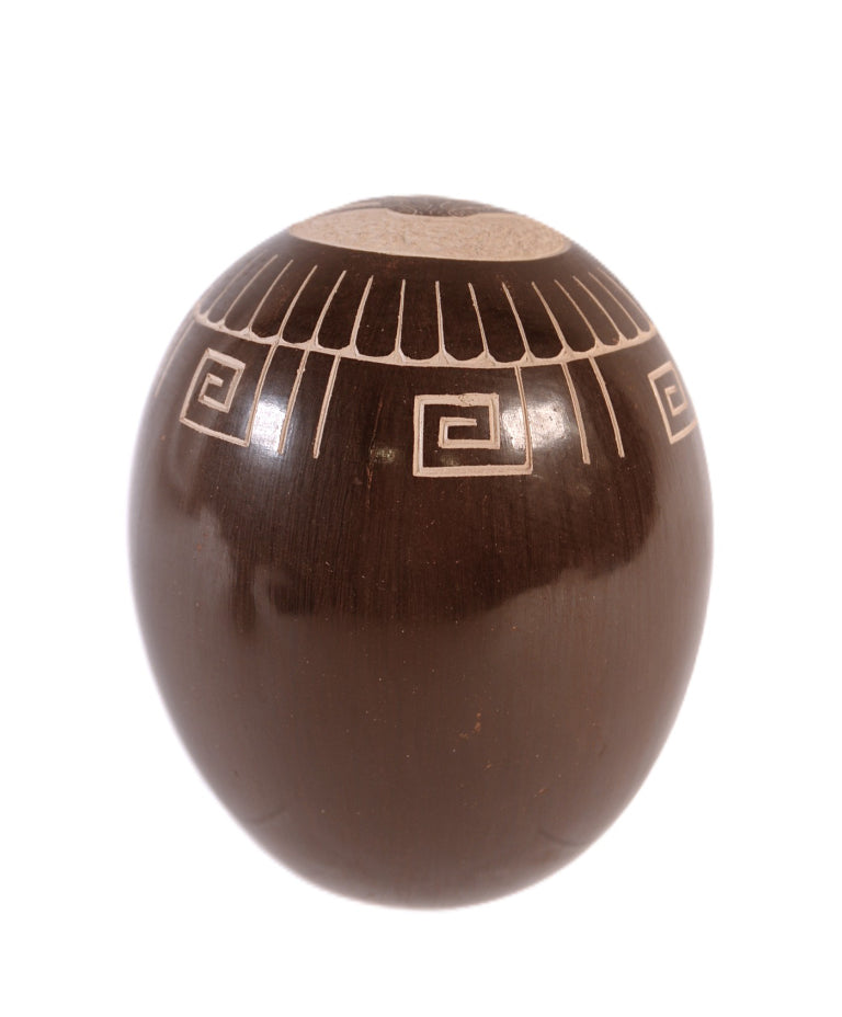 Hopi Pueblo Seed Jar Pottery By Carla Nampeyo & Reuel Claw