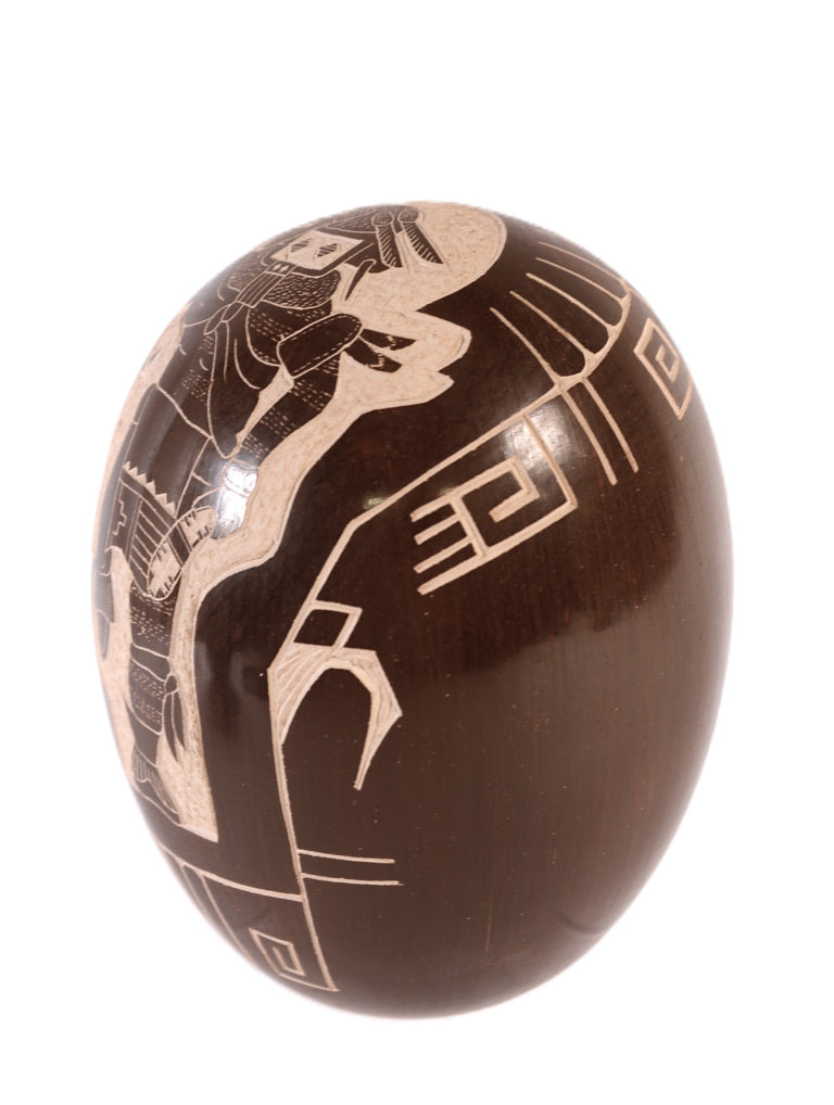 Hopi Pueblo Seed Jar Pottery By Carla Nampeyo & Reuel Claw