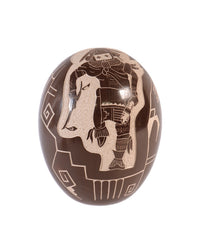 Hopi Pueblo Seed Jar Pottery By Carla Nampeyo & Reuel Claw