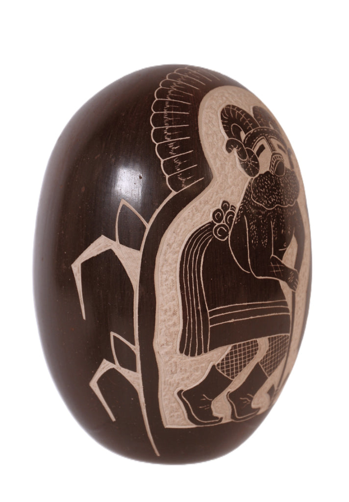 Hopi Pueblo Seed Jar Pottery By Carla Nampeyo & Reuel Claw