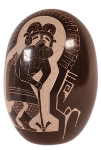 Hopi Pueblo Seed Jar Pottery By Carla Nampeyo & Reuel Claw