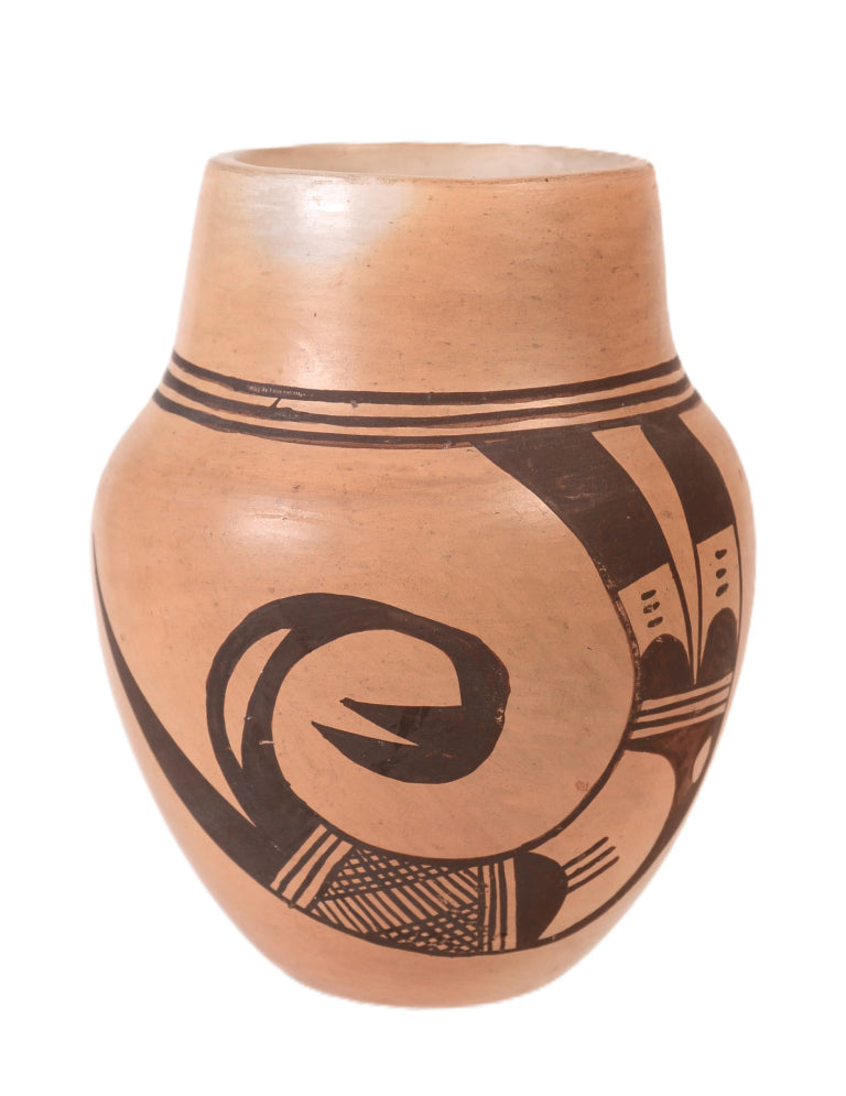 Hopi Pueblo Pottery Jar By Sadie Adams