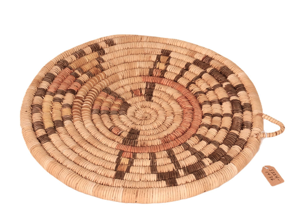 Hopi Pueblo Tray Basket