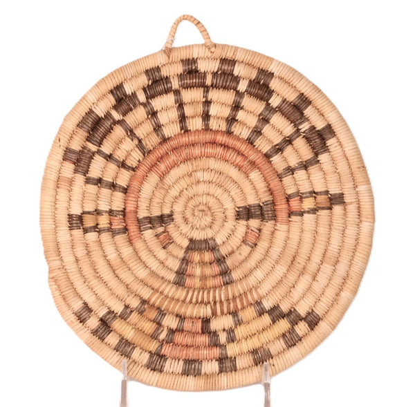 Hopi Pueblo Tray Basket