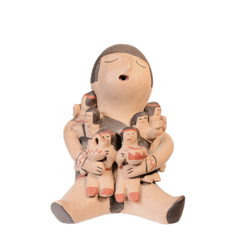 Jemez Pueblo Storyteller Pottery Doll