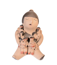 Jemez Pueblo Storyteller Pottery Doll