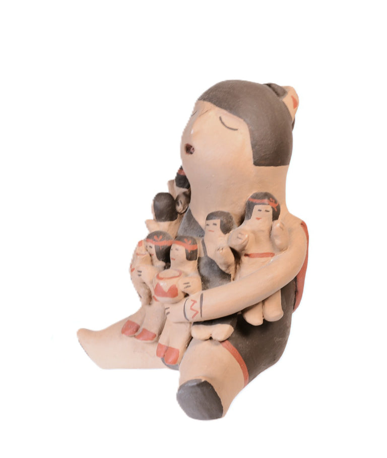 Jemez Pueblo Storyteller Pottery Doll