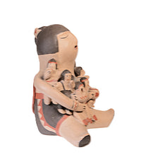 Jemez Pueblo Storyteller Pottery Doll