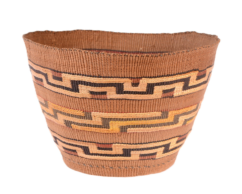 Antique Tlingit Alaska Basketry