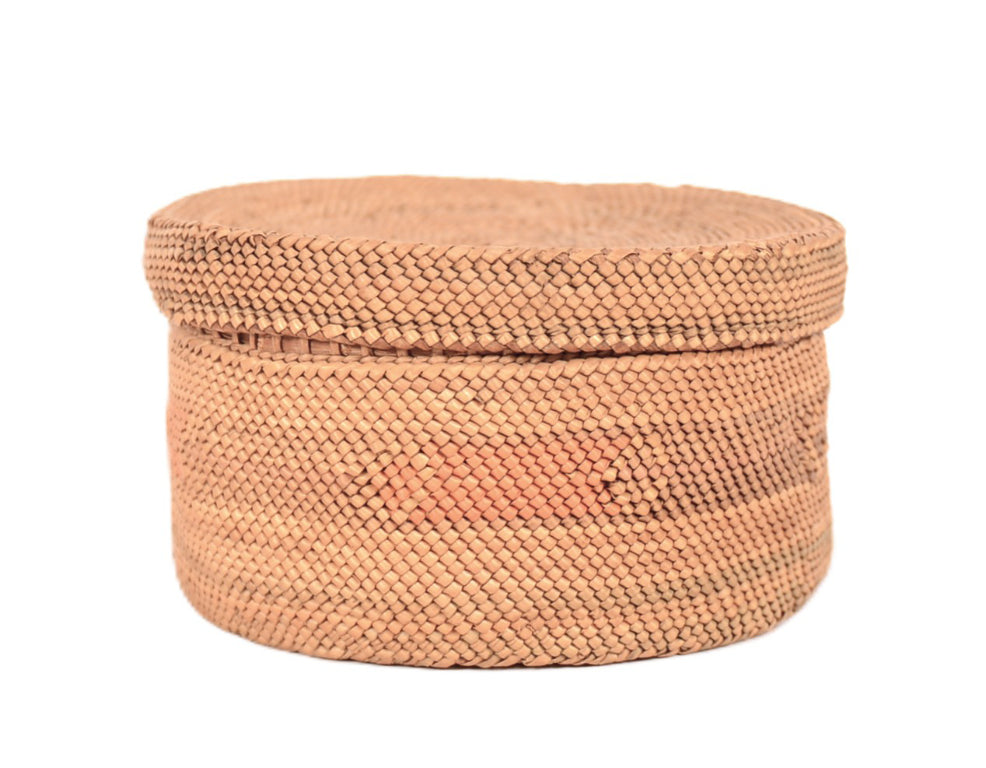 Makah Trinket Basket with Lid