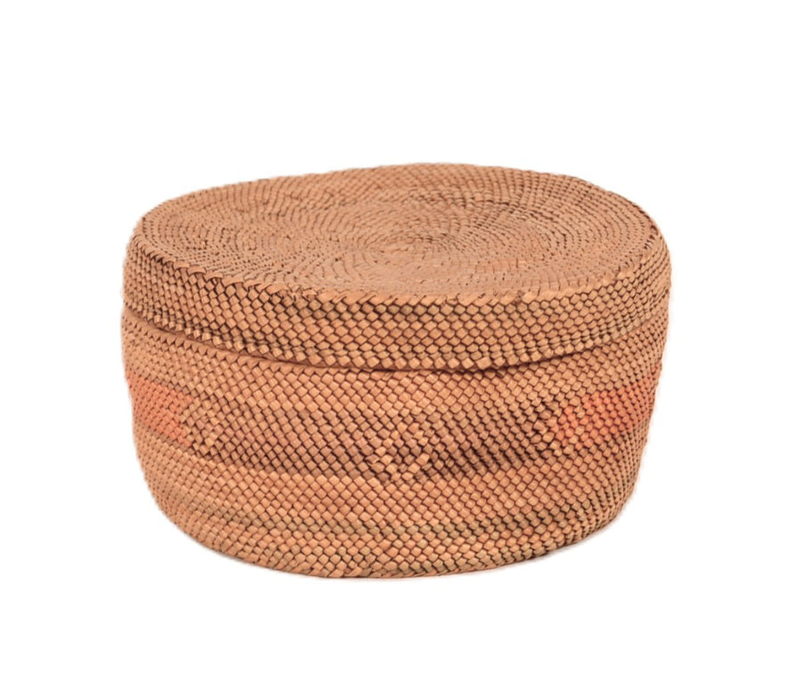 Makah Trinket Basket with Lid