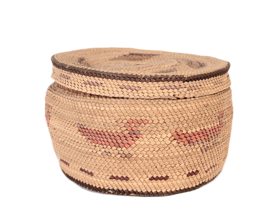 Makah Lidded Basket
