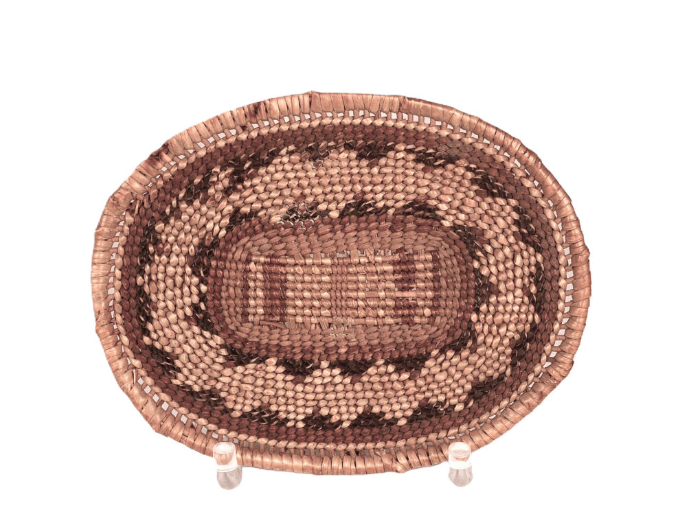 Hupa - Karuk Oval Trivet Basket