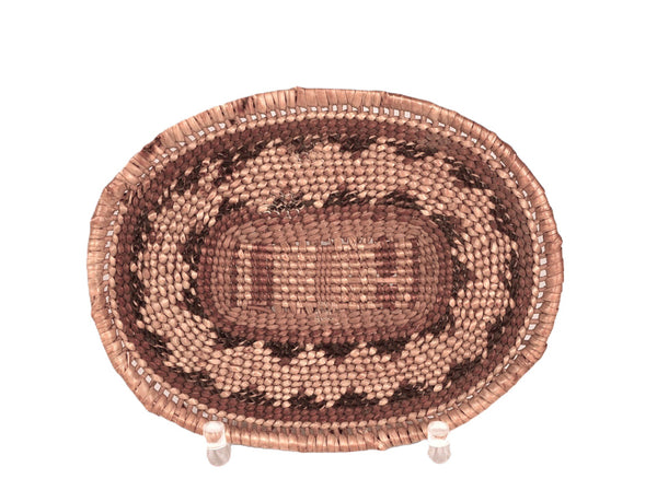 Hupa - Karuk Oval Trivet Basket