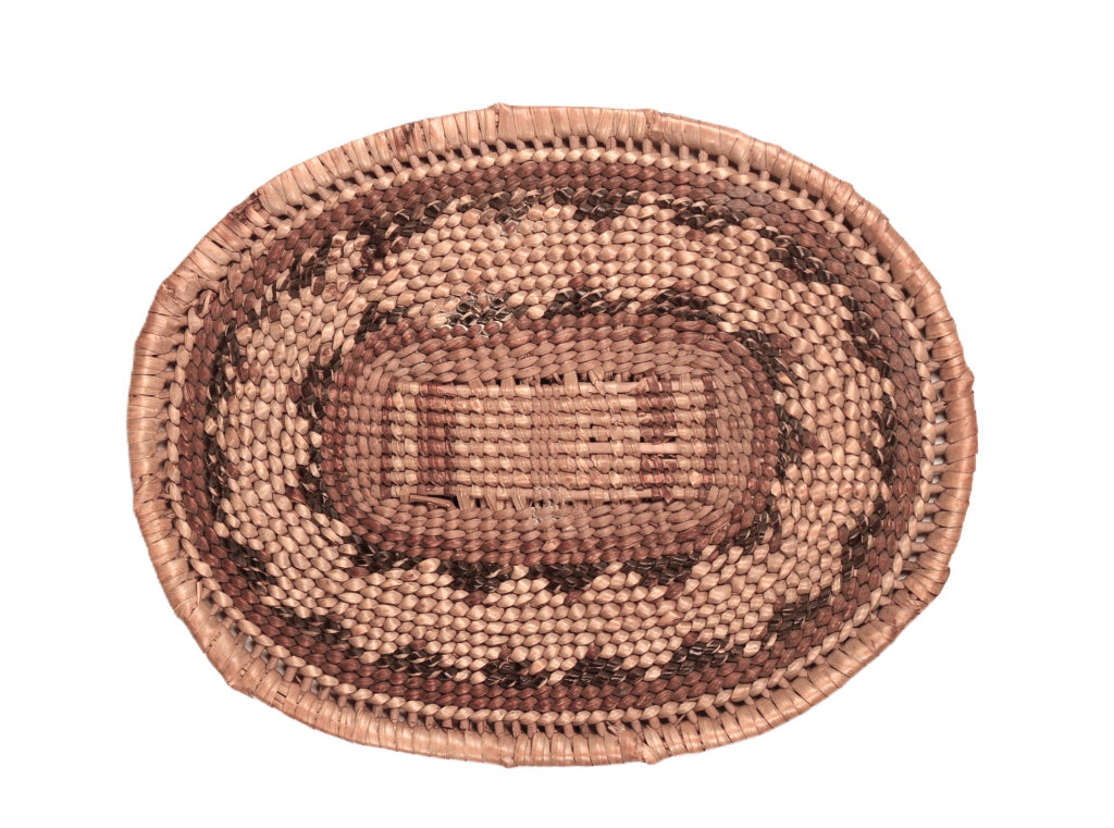 Hupa - Karuk Oval Trivet Basket