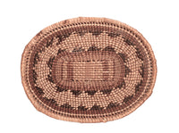 Hupa - Karuk Oval Trivet Basket