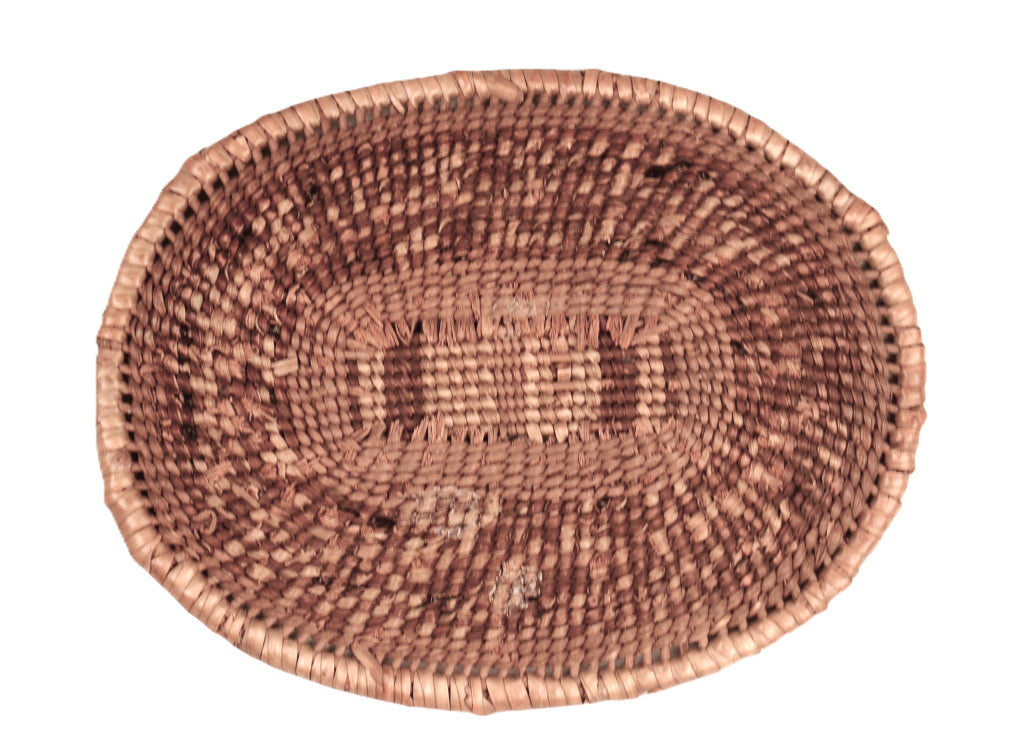 Hupa - Karuk Oval Trivet Basket