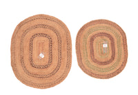 Antique Makah Basketry Trays Set of 2